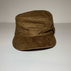 brown puma cap